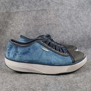 MBT Shoes Womens 6 Jambo Sneakers Rocker Bottom Comfort Walking Lace Up Blue